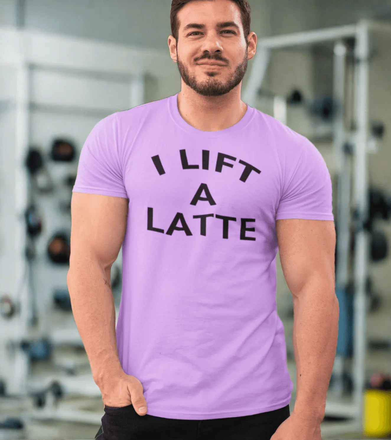 Men's "I Lift A Latte " T-Shirt