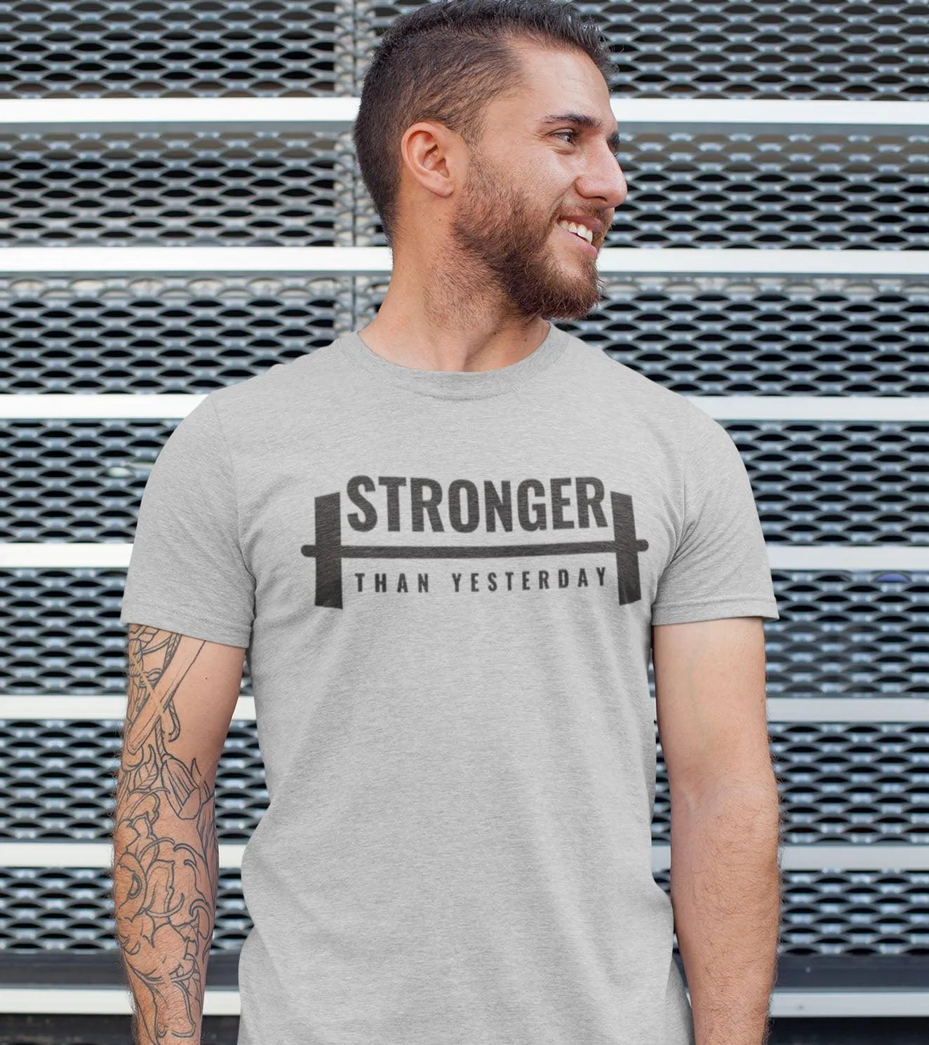 Men's "STRONGER THAN YESTERDAY" T-Shirt