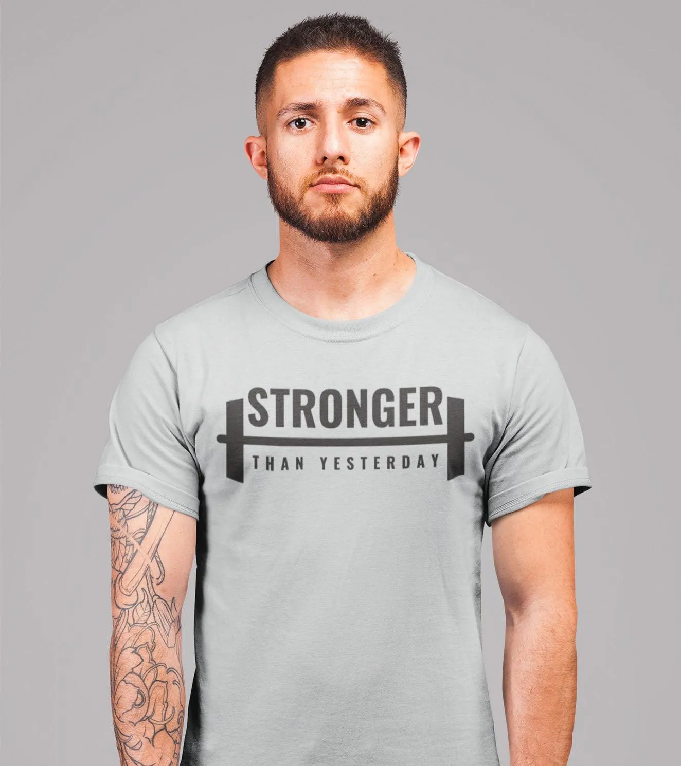 Men's "STRONGER THAN YESTERDAY" T-Shirt