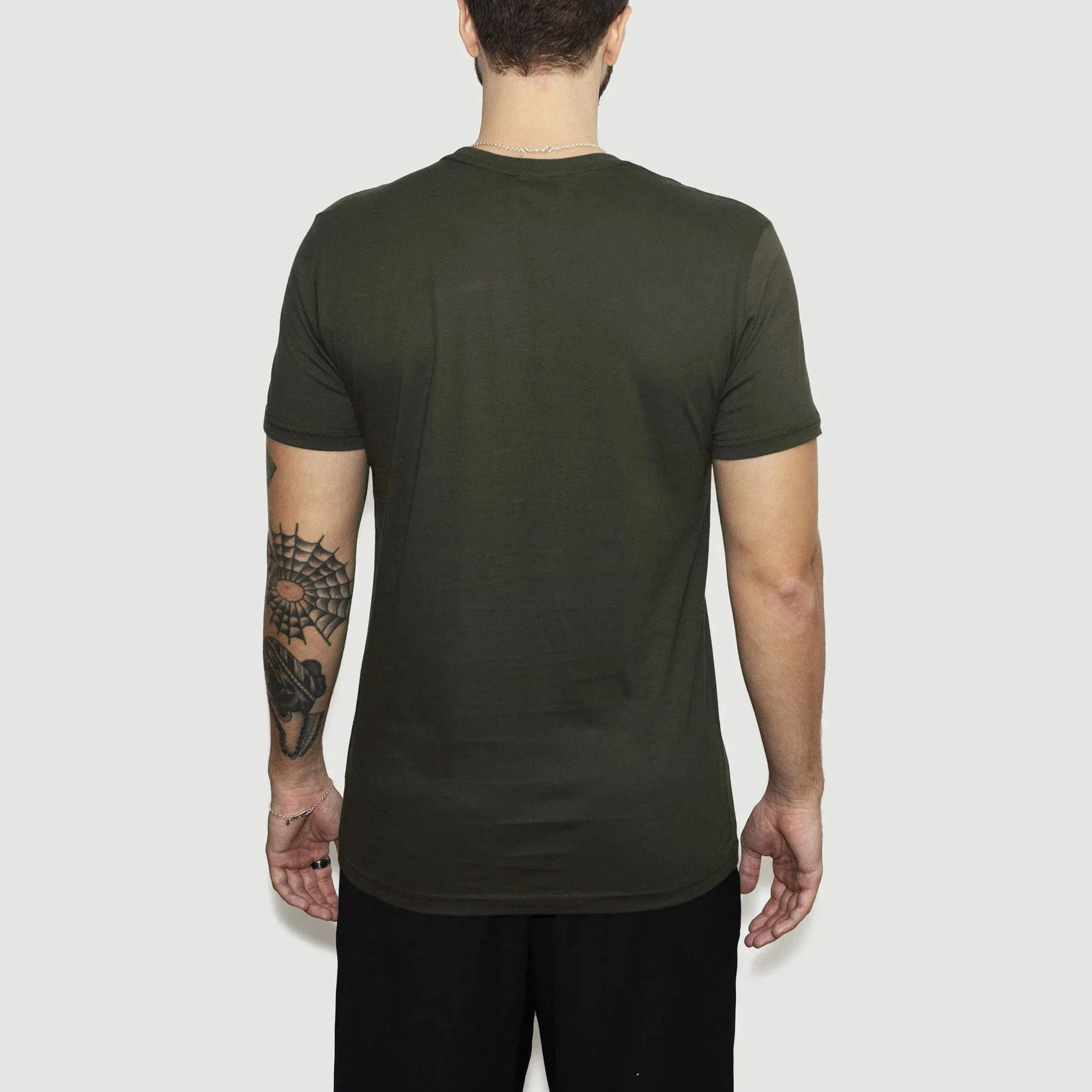 Men’s Recycled Cotton T-Shirt, Moss