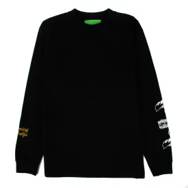 Mister Green Greening of California Long Sleeve T-shirt / Black