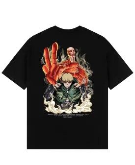 Nysekai "Armin X Colossal Titan - AOT" Oversize T-Shirt