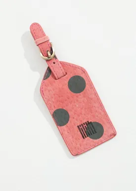 Oscar Luggage Tag in Rose