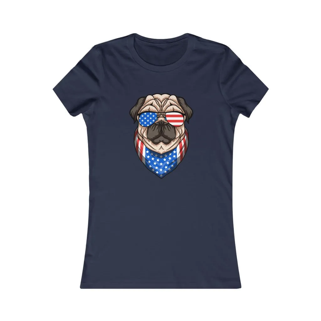 Patriot Dog, Women's Favorite Tee