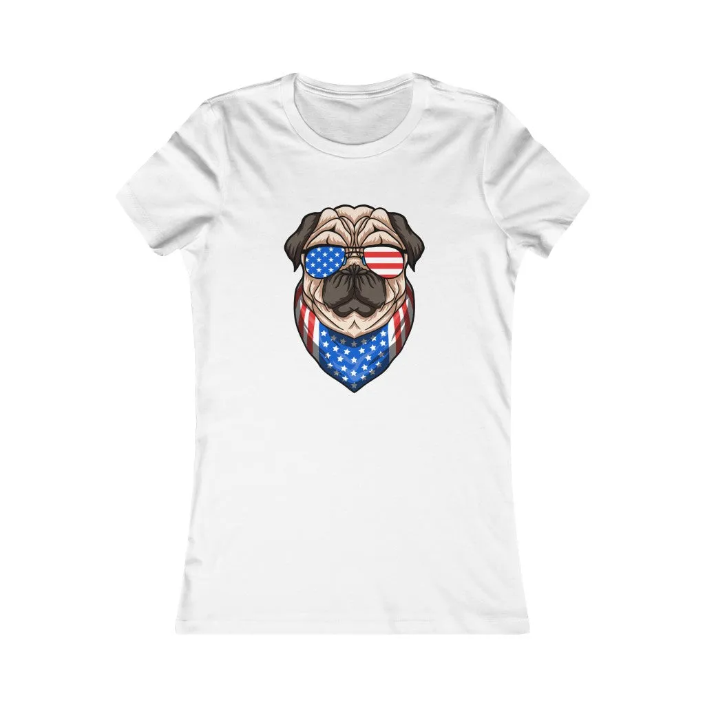 Patriot Dog, Women's Favorite Tee