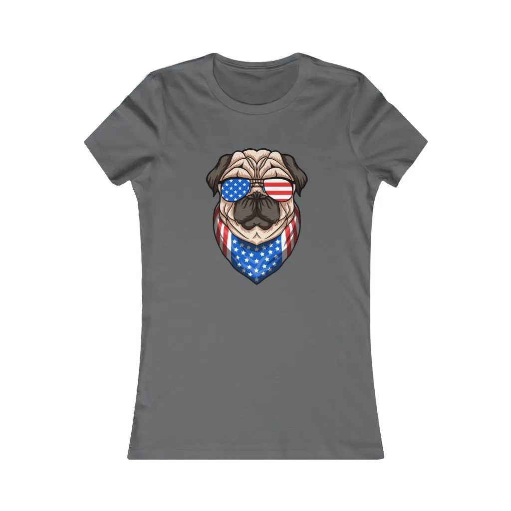 Patriot Dog, Women's Favorite Tee