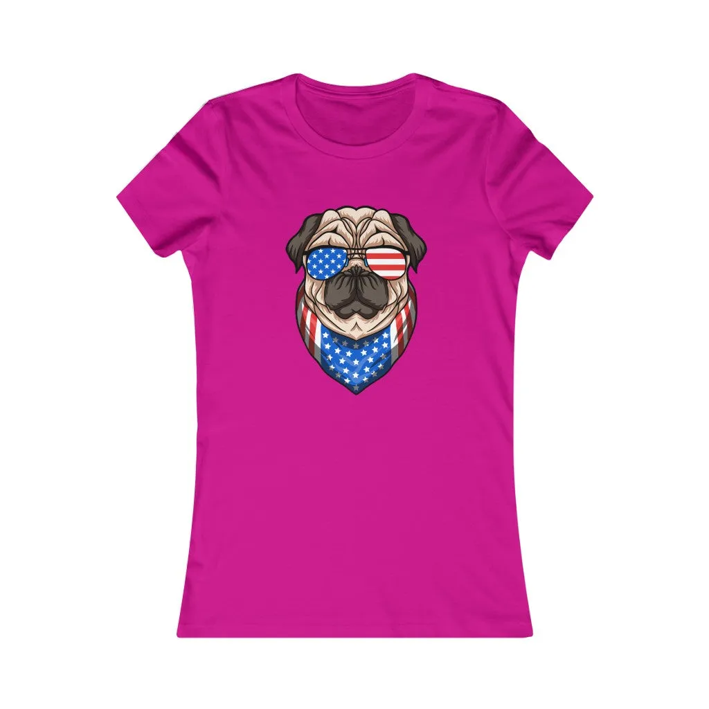 Patriot Dog, Women's Favorite Tee