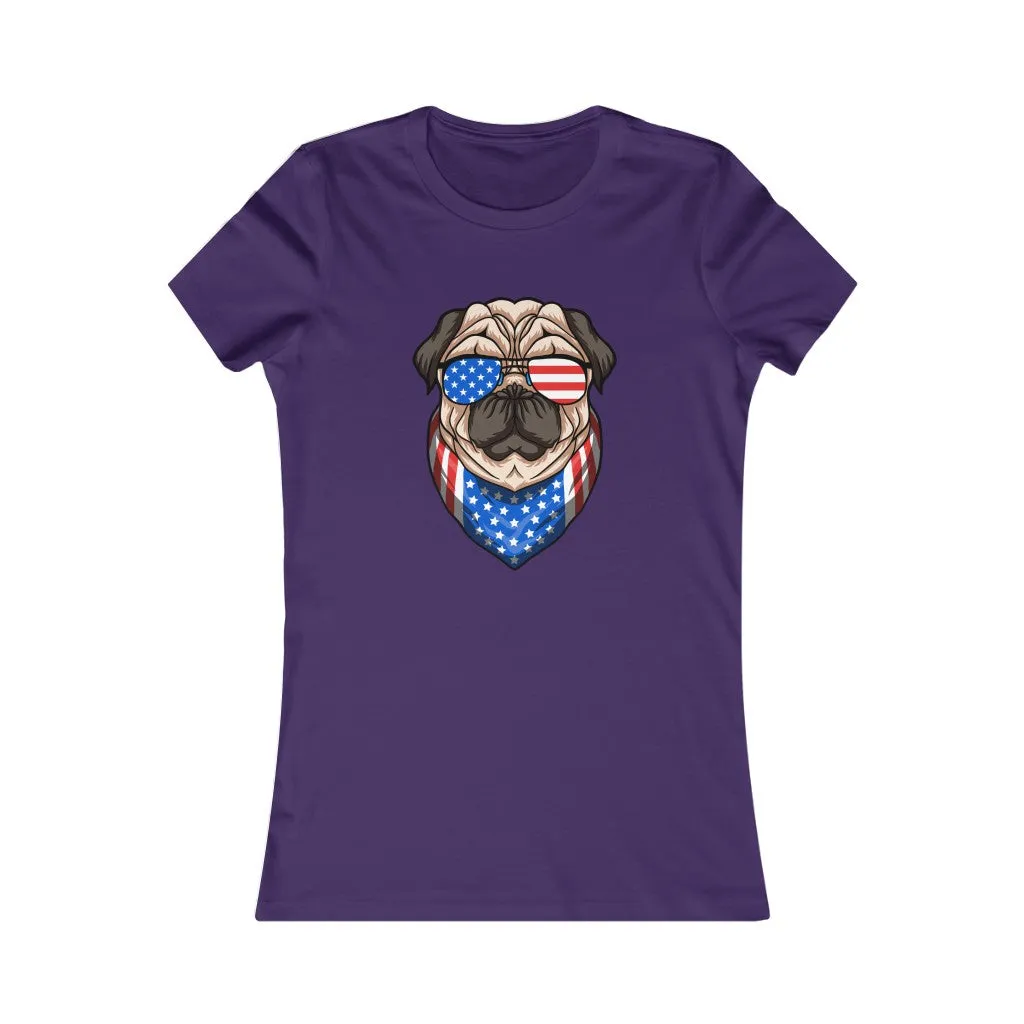 Patriot Dog, Women's Favorite Tee