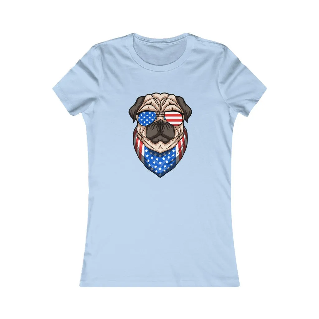 Patriot Dog, Women's Favorite Tee