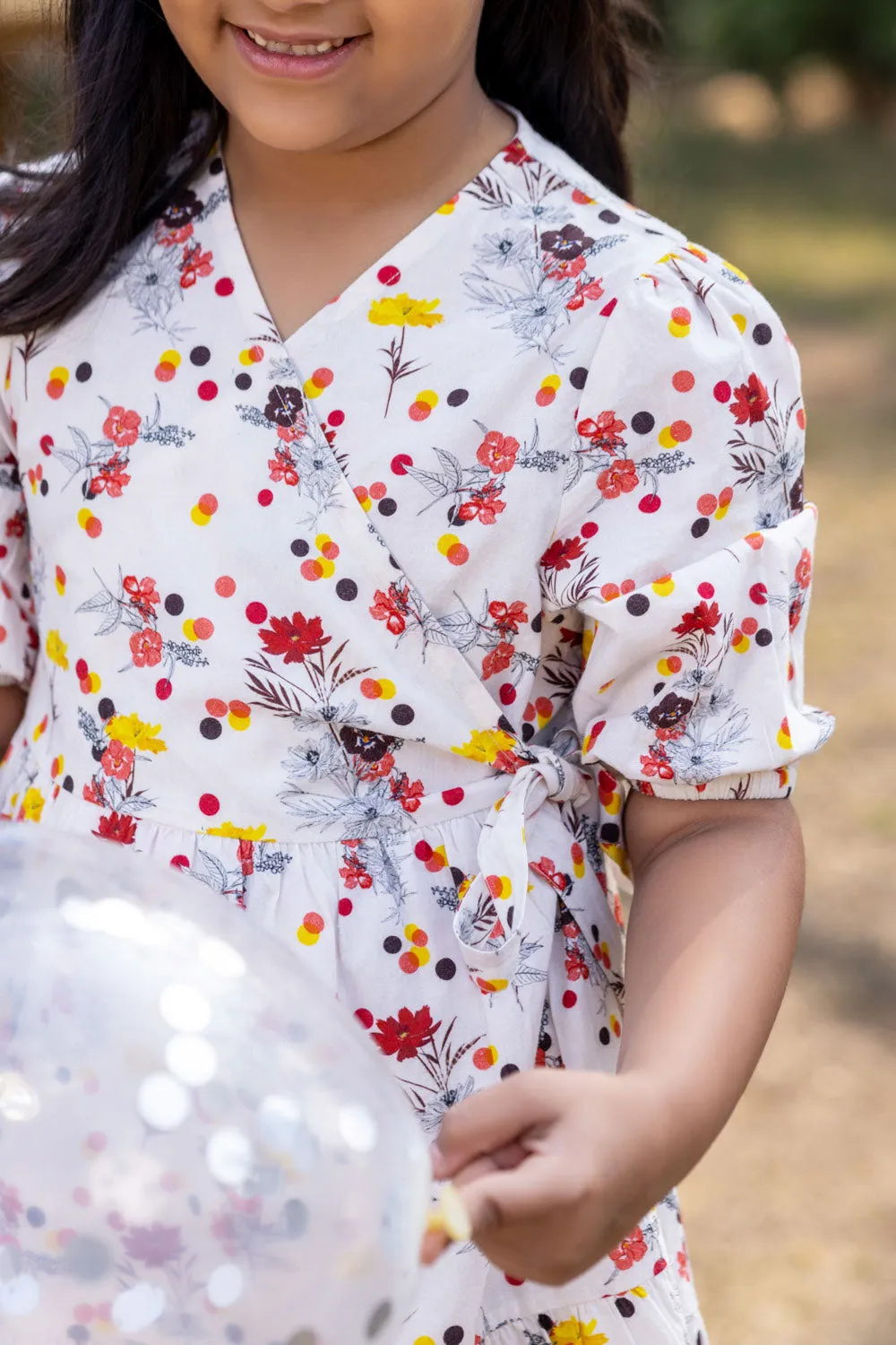 Polka Dot & Floral Dress