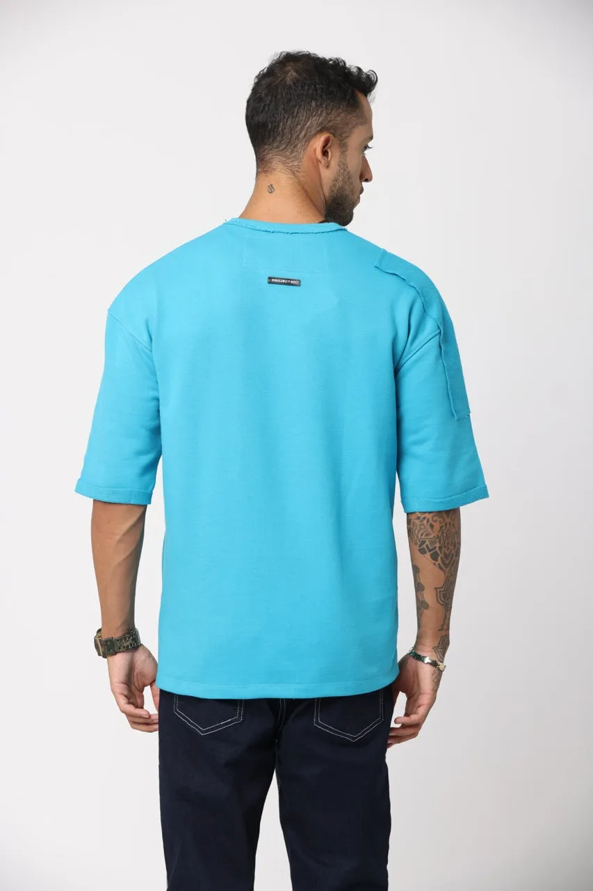 PREMIUM OVERSIZED T-SHIRT BLUE