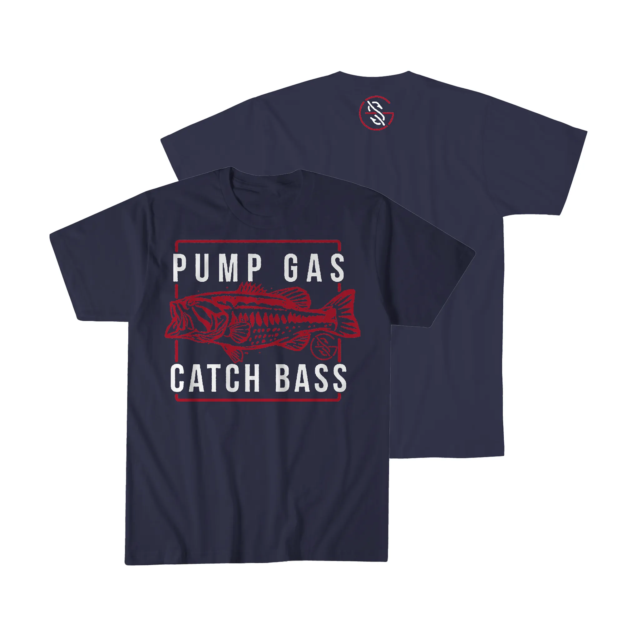 Pump Gas Catch Bass T-Shirt