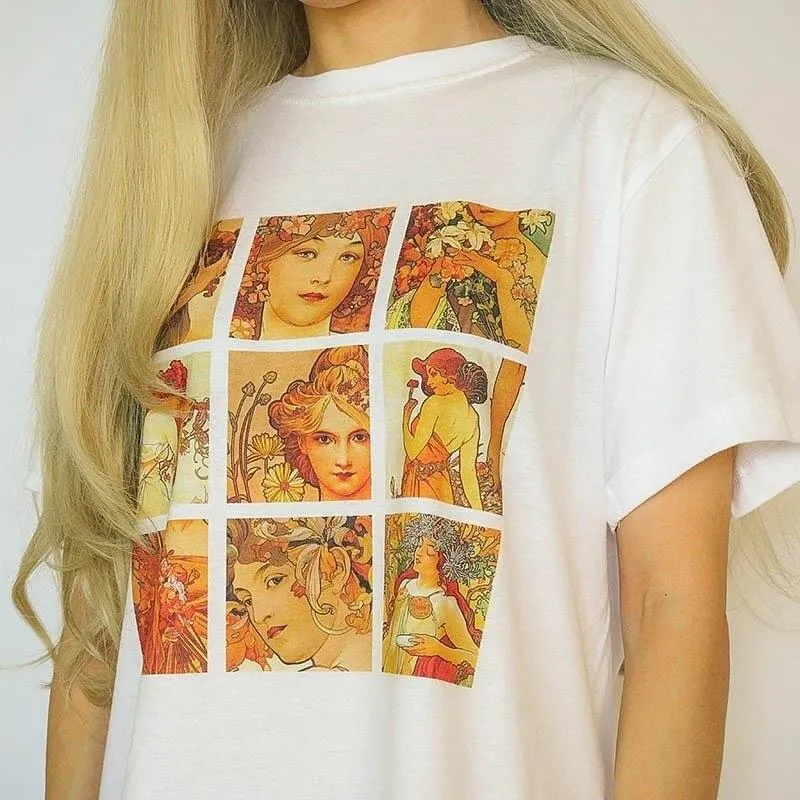 "Alphonse Mucha" T-Shirt