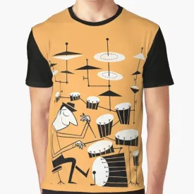 "Beat the Drum" Graphic T-Shirt