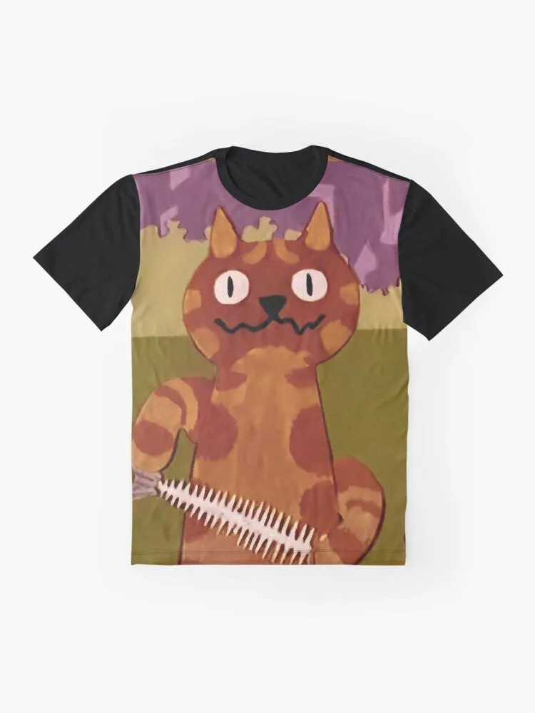 "Charley Says" 1970s Vintage Retro Graphic T-Shirt
