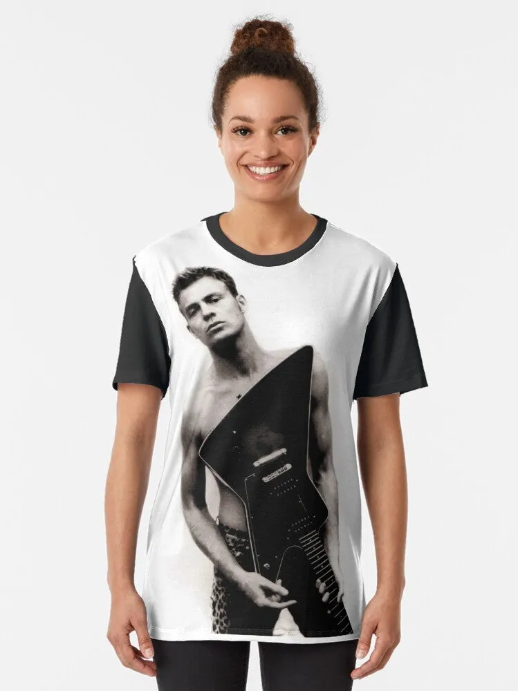 "Iconic '80s TV Show 'Neighbours' Graphic T-Shirt by Jason Donovan"