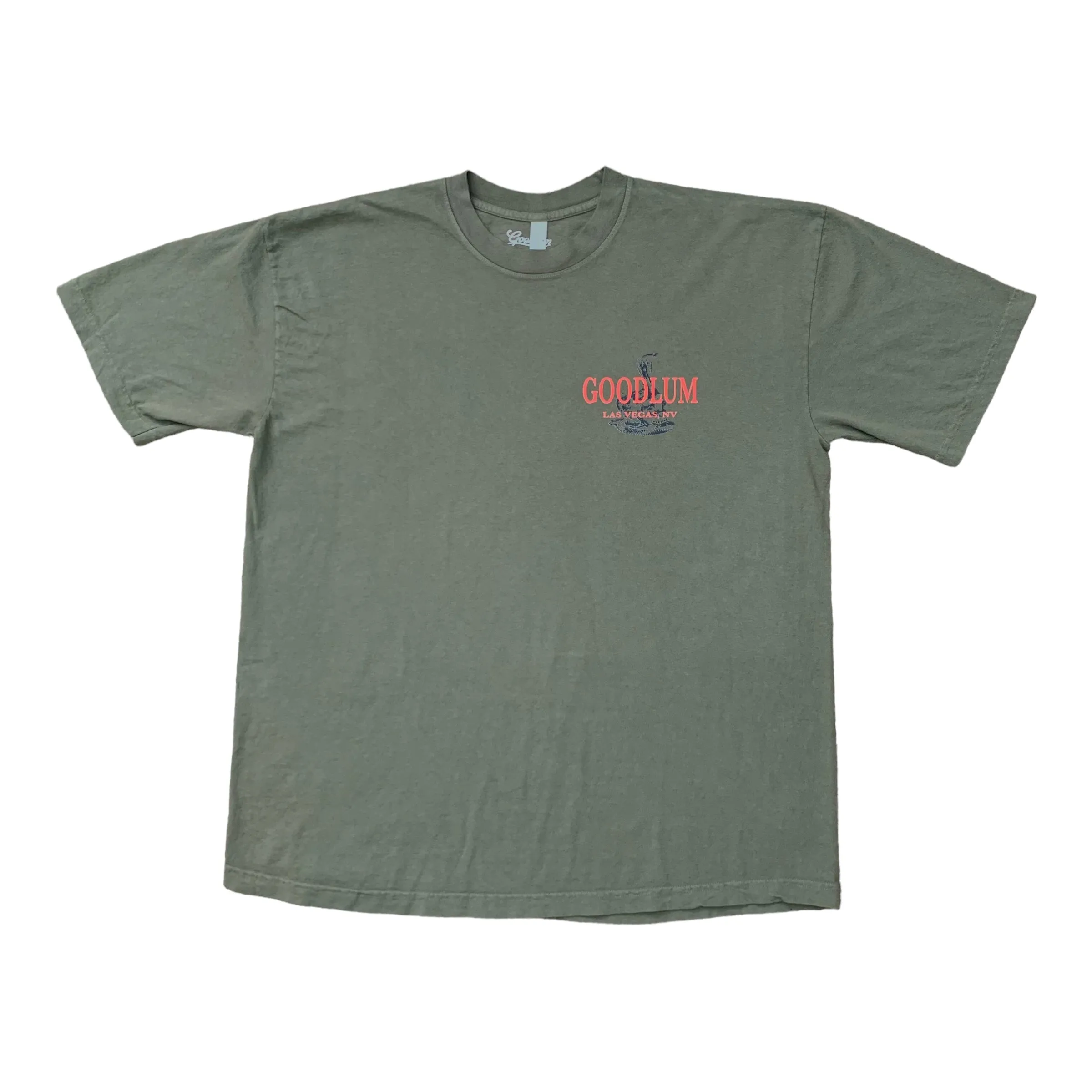 "Snakeye LV" Garment Dyed T Shirt