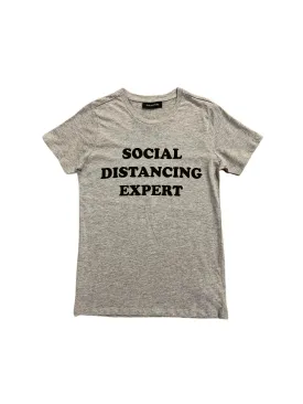 Social Distancing Gray T-shirt