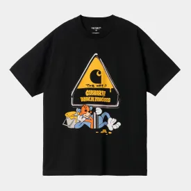 S/S DEADKEBAB WORKIN ON IT T-S / CARHARTT WIP / BLACK