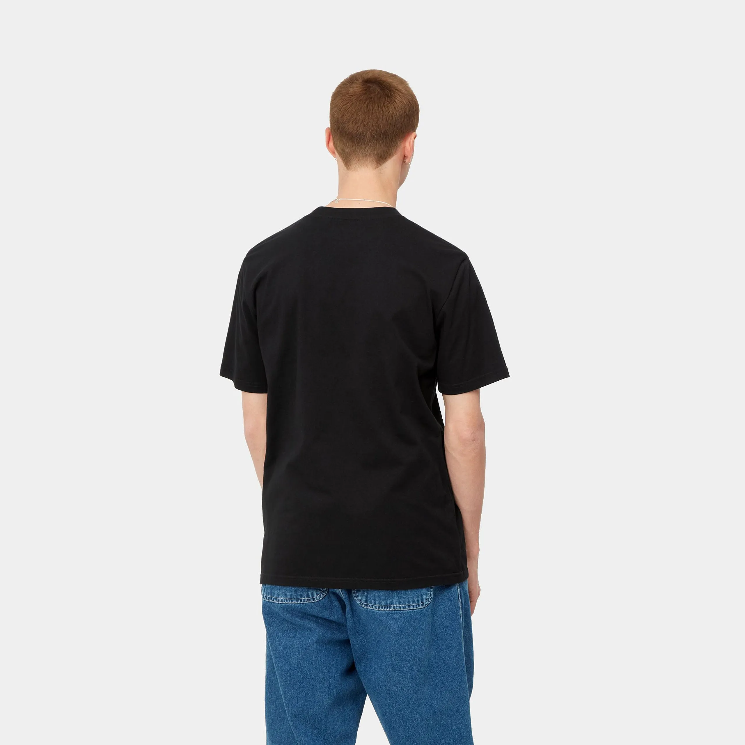 S/S SCRIPT T-SHIRT / CARHARTT WIP / BLACK