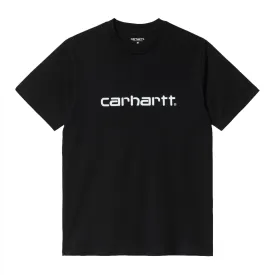 S/S SCRIPT T-SHIRT / CARHARTT WIP / BLACK