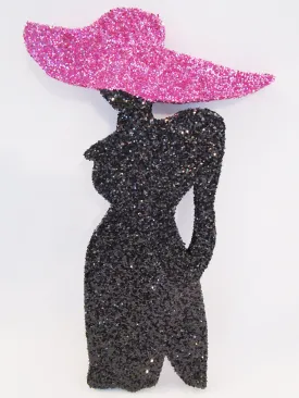 Styrofoam Woman Silhouette Cutout