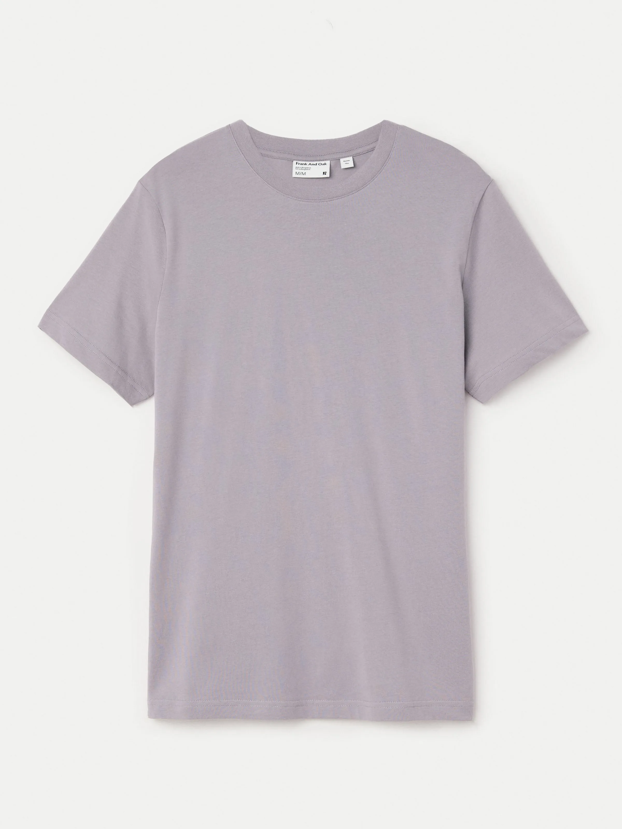 The Essential Slim T-Shirt in Lilac Grey