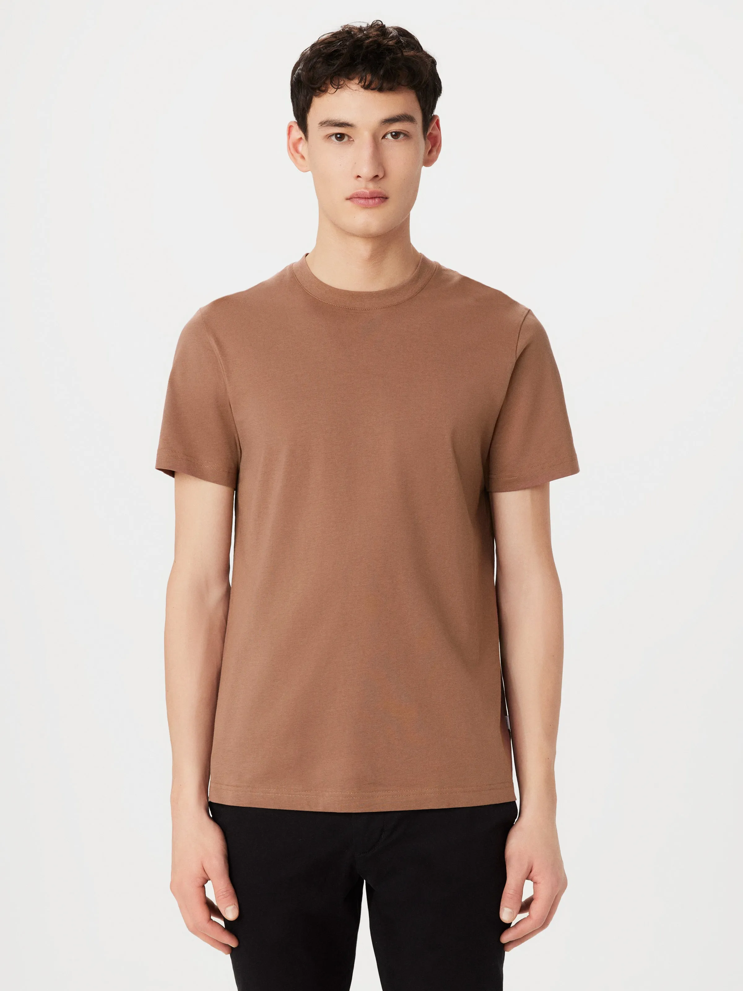 The Essential Slim T-Shirt in Walnut