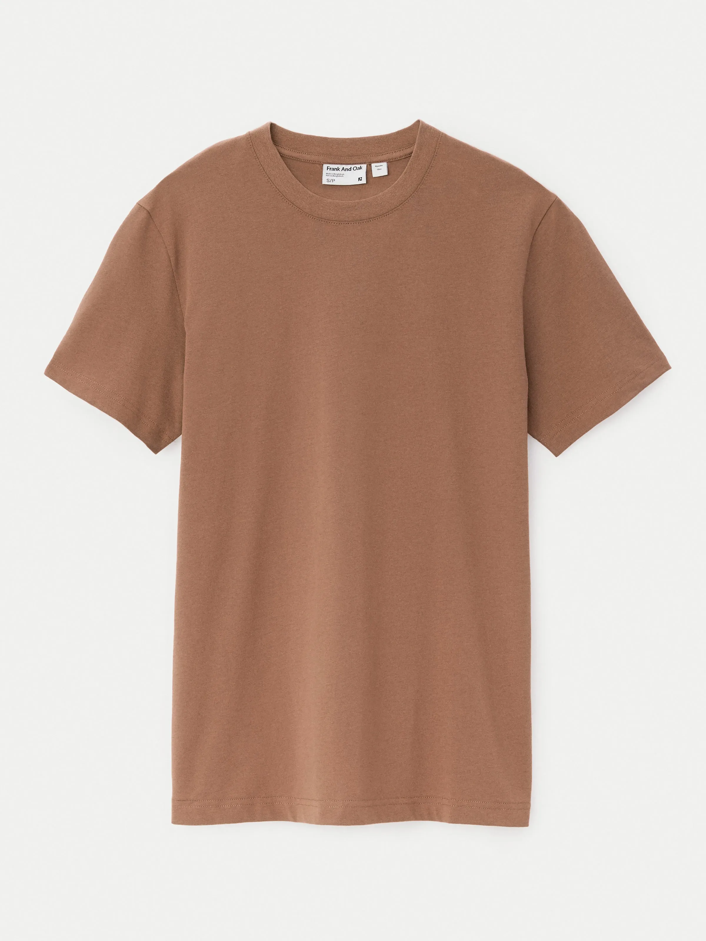 The Essential Slim T-Shirt in Walnut