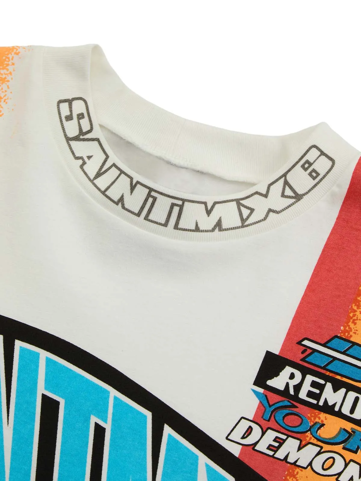 Thesupermade Painted Letters Racing Long Sleeve T-shirt