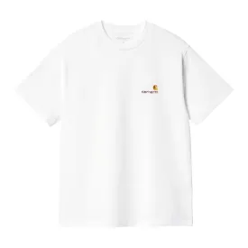 W' AMERICAN SCRIPT T- SHIRT / CARHARTT WIP/ WHITE