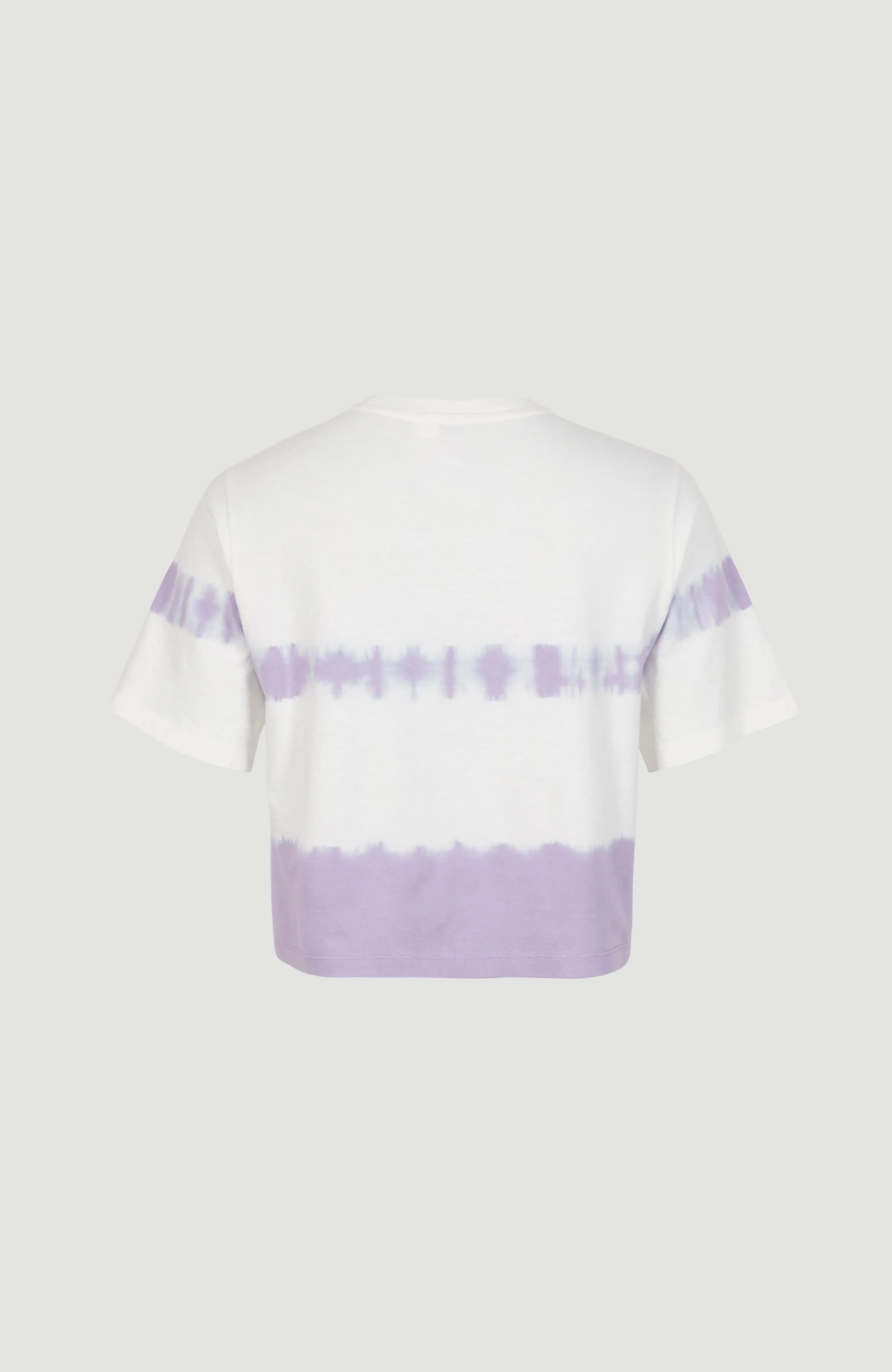 Women Of The Wave Cropped T-Shirt | Purple Tie Dye