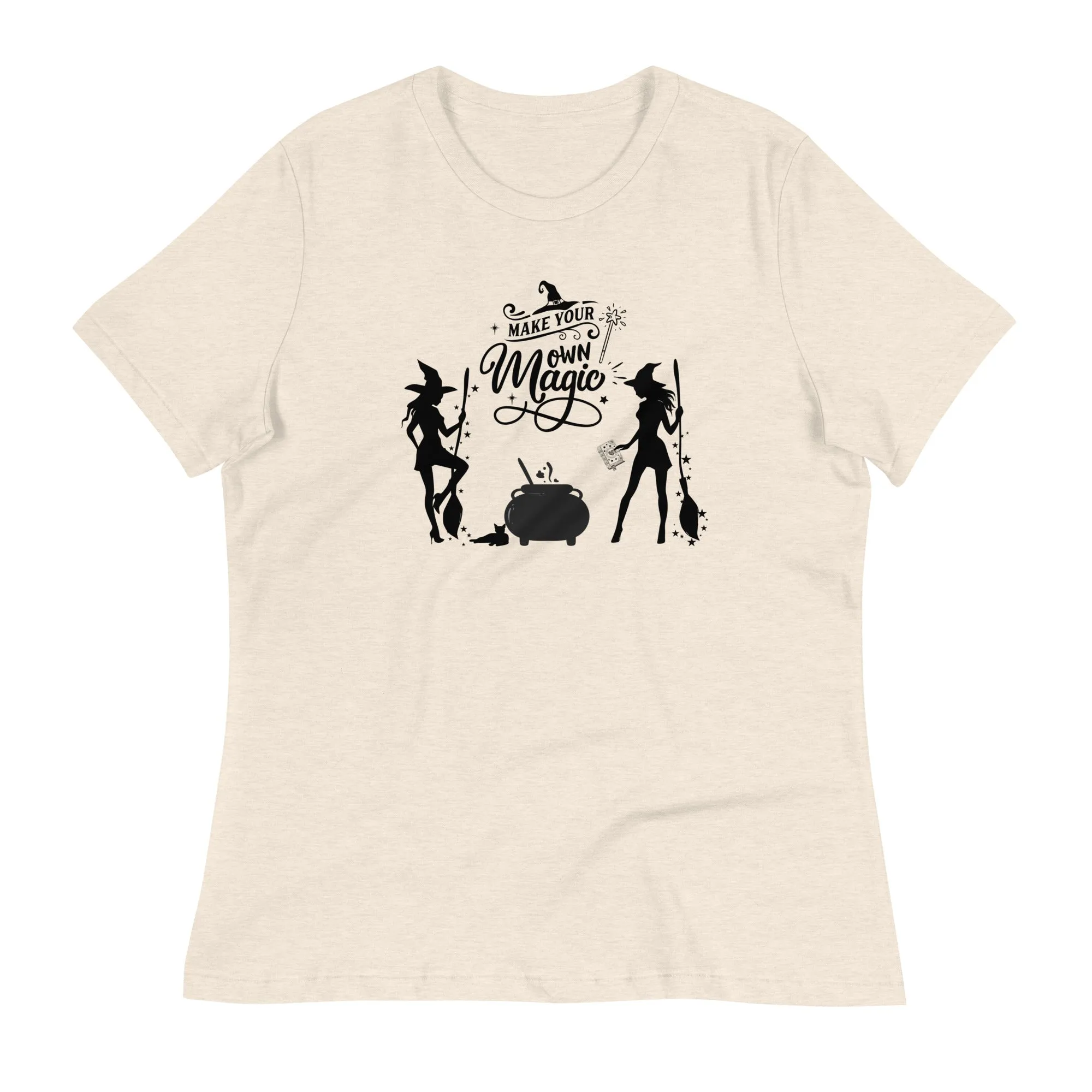 Women's T-Shirt Halloween Themed, “Make your own Magic lioness-love