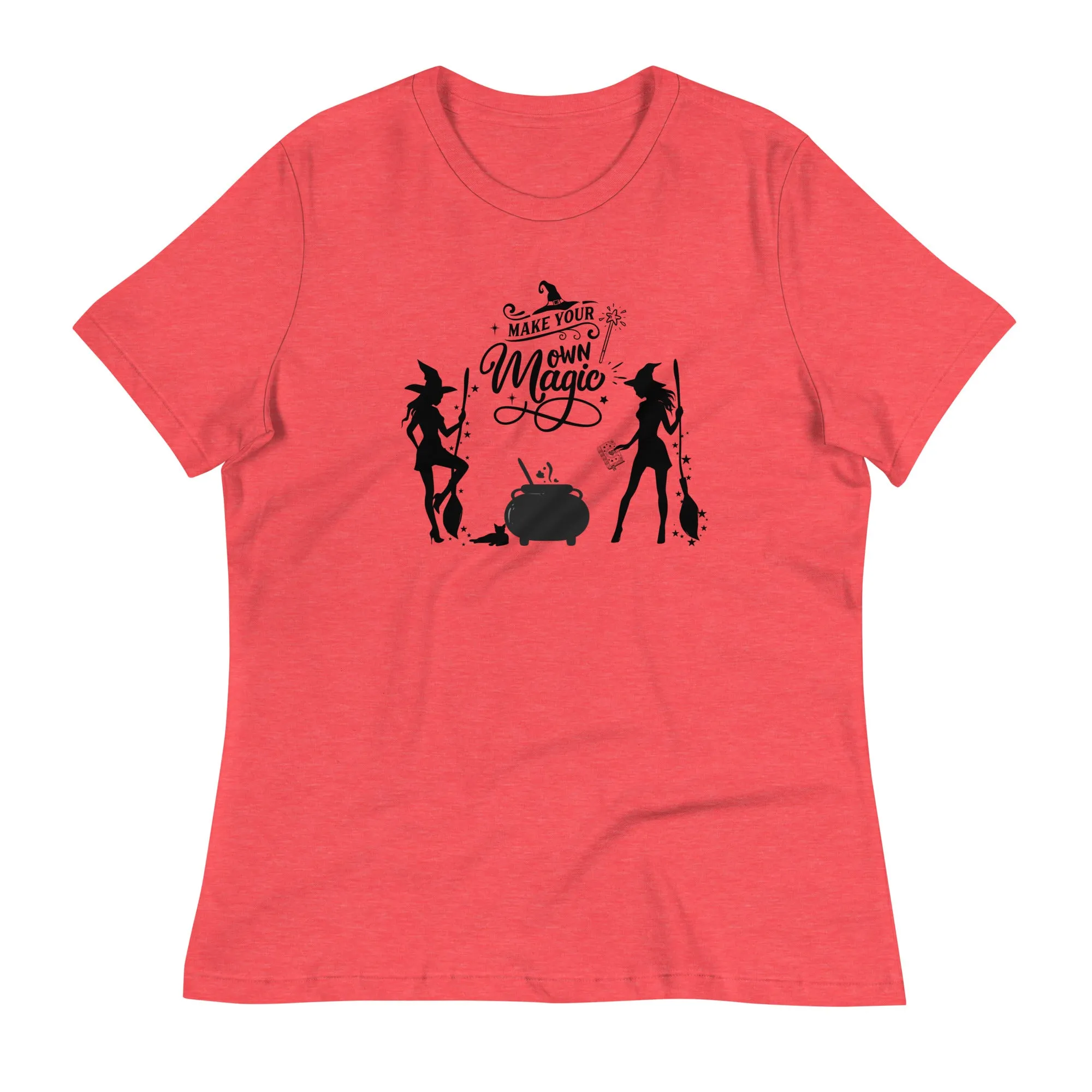 Women's T-Shirt Halloween Themed, “Make your own Magic lioness-love