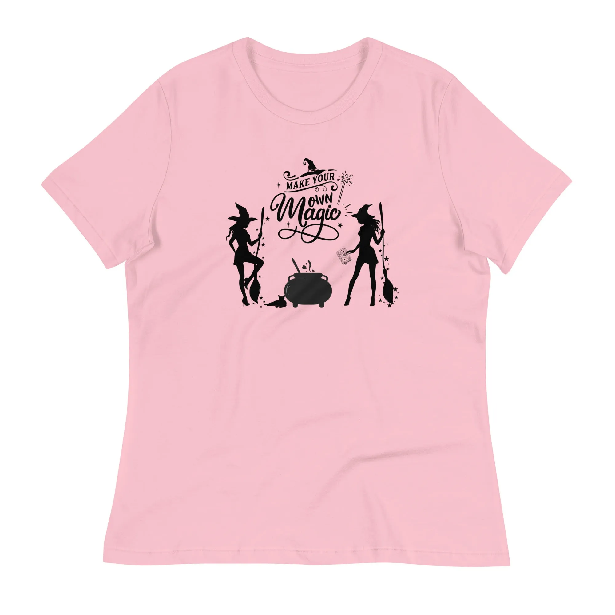 Women's T-Shirt Halloween Themed, “Make your own Magic lioness-love