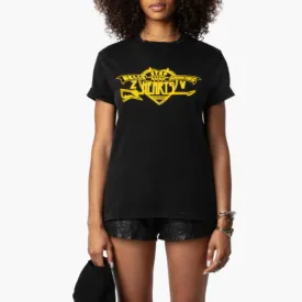 Zadig & Voltaire Edwin Hearts T-shirt - Noir